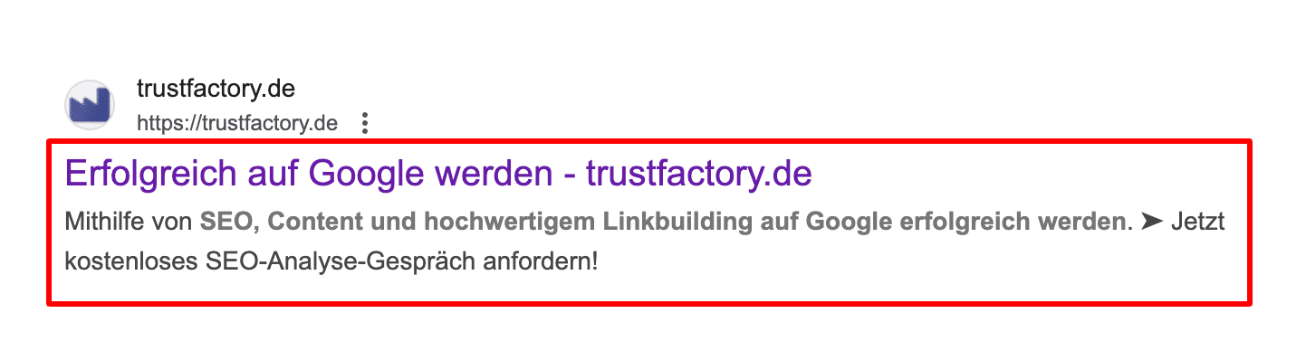 Wie verfasst man eine Metabeschreibung?