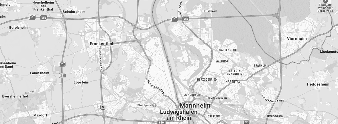 Map: Trustfactory location in Mannheim