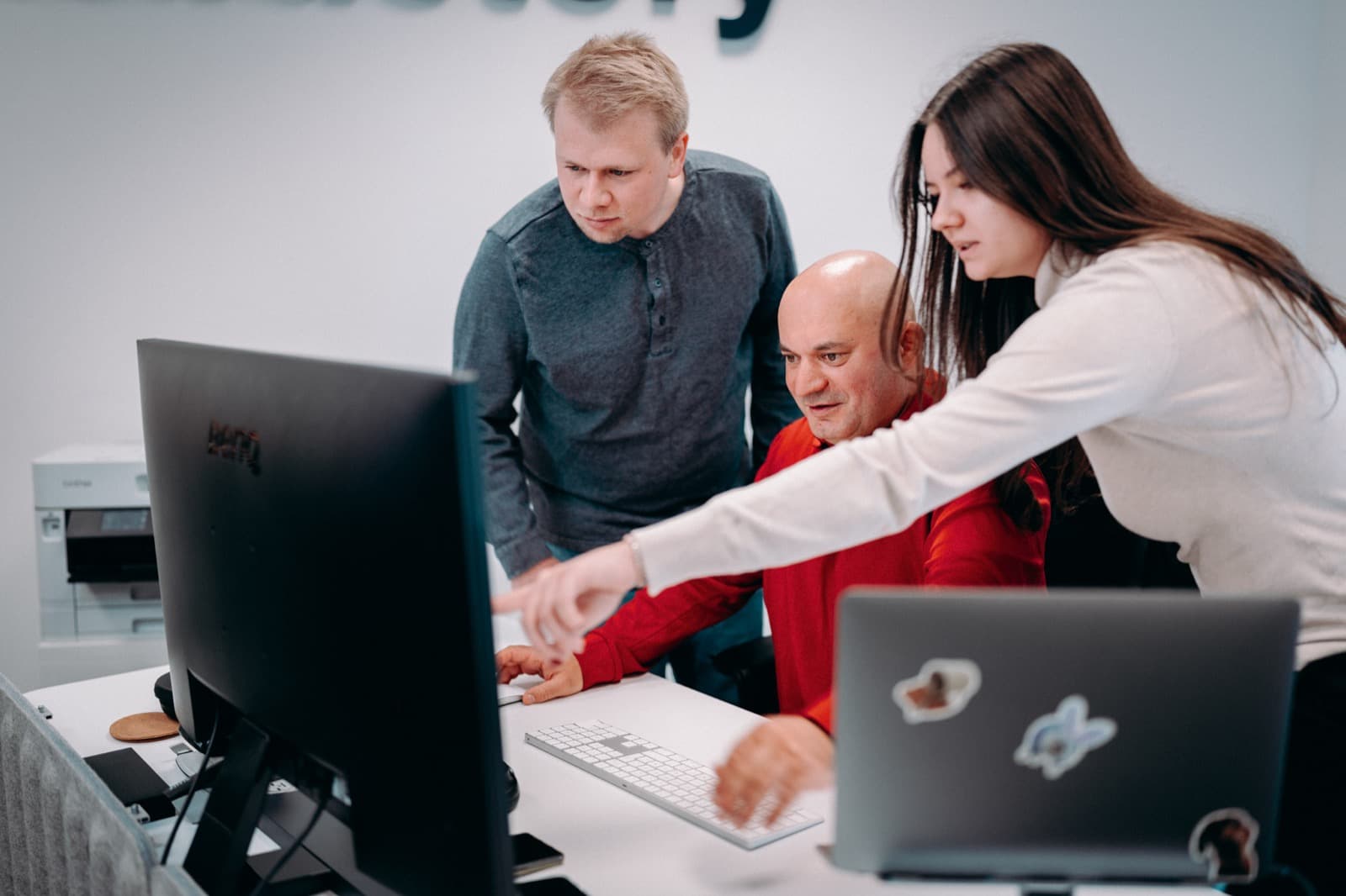 Beratungsgespräch bei Trustfactory