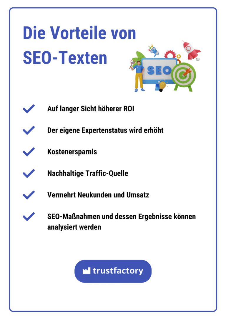 Infografik SEO-Text