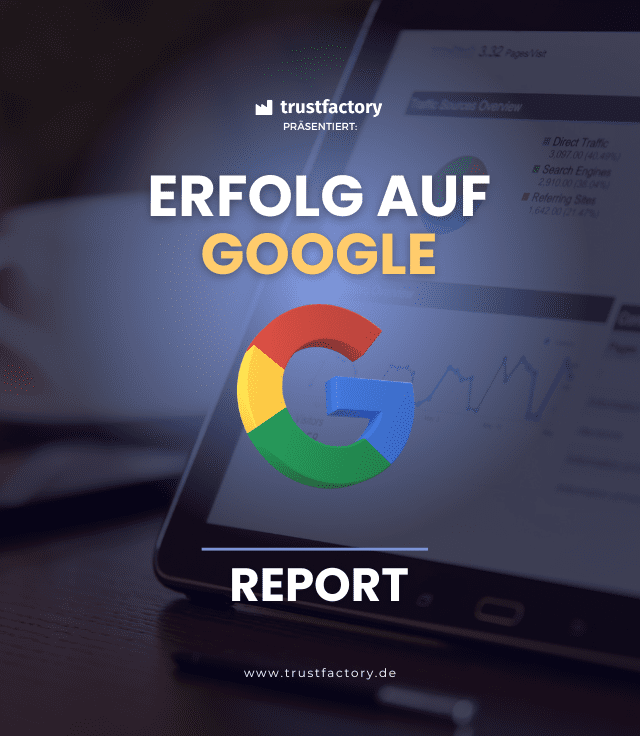 Erfolg auf Google Report Cover