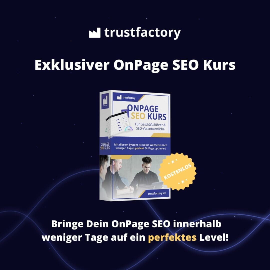 Onpage SEO Kurs